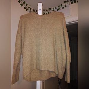 Vince Camuto Center Seam Crewneck